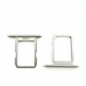 Bandeja para tarjeta SIM para Samsung Galaxy S6 G920F plateada - Product Image 2