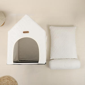 Cartoon <span class=keywords><strong>Cave</strong></span> Cute Dogs Haustiere Katzen Haus für Winter Pet House - Product Image 2