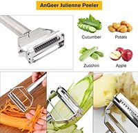 Roestvrijstalen Groentesnijder Snijmachine Huis Keuken Accessoires Wortelschiller Groente Dunschiller Aardappelschiller Voor Keuken
