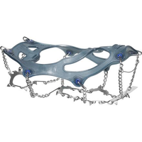 Crampons antidérapants 13 dents en acier inoxydable Crampons à glace Traction Snow Grips pour le camping et la randonnée
