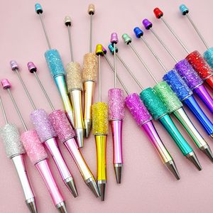 B7031 regali popolari placcati UV luccicante in vetro di zucchero gradiente aggiungere perline penna per perline scintillare penna Beadable decorata <span class=keywords><strong>a</strong></span> <span class=keywords><strong>mano</strong></span> - Product Image 5
