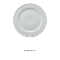 Plaque plate Caprera 31 cm Saturnia