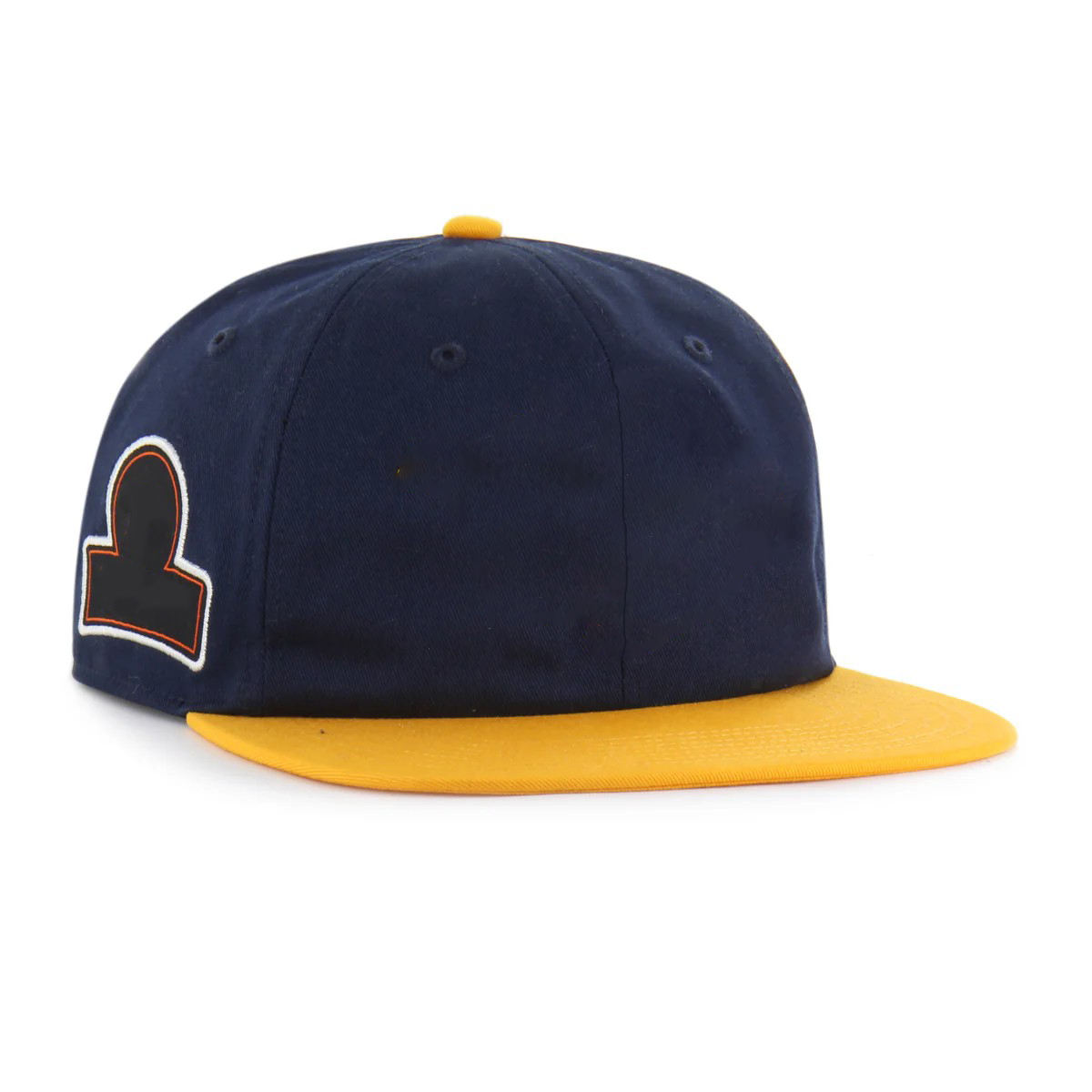 Navy Blue-Yellow