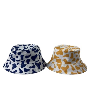 Thời trang biểu tượng tùy chỉnh chất lượng cao mô hình con bò số lượng lớn OEM ODM đôi bên mặc xô hat - Product Image 2