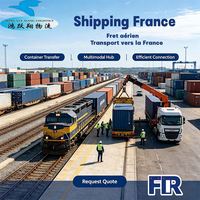 Agente de Transporte Ferroviario Francia París Nantes Servicio de Almacenamiento DDP Costo de Envío Envío FedEx Empresa de Logística