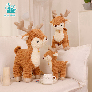 Nuevos Animales de Peluche Navideños, Lindos y Suaves, Colgante de Peluche, Decoración para el Hogar, Regalo, Peluche Esponjoso de Alce, Ciervo, Árbol de Navidad - Product Image 4