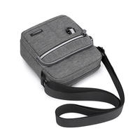 Sac messager en toile pour homme, sac bandoulière en coton avec poches pour le travail, les voyages, l'université, les courses, la vie quotidienne