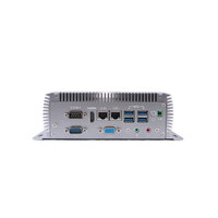 PC Industrial sin Ventilador al por Mayor, Intel 11.ª Gen. I5 1135G7, DDR4, Doble LAN 2.5GbE, DC12V, Mini Ordenador para Control de Automatización