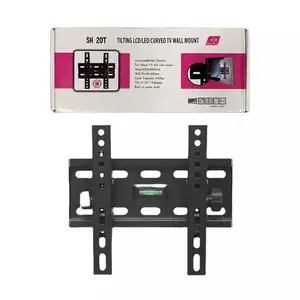 SH20T TV Wall Mount 15-43 Inch Universal Braket TV Pabrik Pemasok Panel Datar Mobile Stand