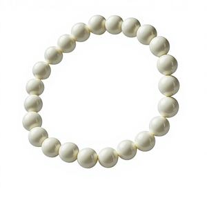 Pulseras de Cornalina Pulida de Alta Calidad y Ágata Natural Blanca y Roja - Joyería de Piedras Preciosas al por Mayor para Navidad y Halloween - Product Image 4