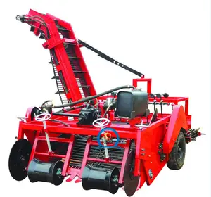 hot sale four-wheel tractor large and small sweet mini potato harvester
