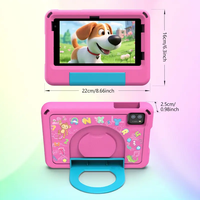 Tablette Android HD 7 pouces B7-P7 pour enfants avec caméra frontale, 8 Go + 64 Go, tablette éducative pour enfants, occasion