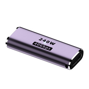<span class=keywords><strong>Adaptateur</strong></span> USB4 2026 – <span class=keywords><strong>C</strong></span>âble d'extension OTG <span class=keywords><strong>USB</strong></span>-<span class=keywords><strong>C</strong></span> <span class=keywords><strong>vers</strong></span> <span class=keywords><strong>Thunderbolt</strong></span> 3/4 40 Gbit/s – Convertisseur mâle/<span class=keywords><strong>femelle</strong></span> pour ordinateur portable - Product Image 1