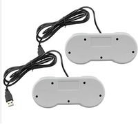 Controlador USB con cable para Nintendo SNES Gamepad para MAC Computer Control Joystick
