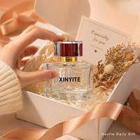 Flacons de parfum de luxe carrés en verre épais 30ml 50ml 100ml, transparents avec capuchon facetté, vides et rechargeables, pour vaporisateur de parfum
