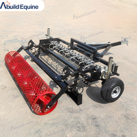 Nouvelle machine de nivellement d'arène pour chevaux de couleur rouge pour usage agricole avec une longue durée de vie