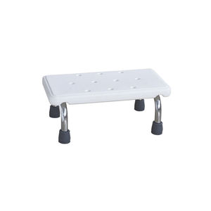 เก้าอี้อาบน้ำพลาสติก ที่นั่งนิรภัยสำหรับอาบน้ำ ปรับความสูงได้ โครงอะลูมิเนียมชุบอโนไดซ์ กันลื่น เก้าอี้อาบน้ำอะลูมิเนียม - Product Image 6