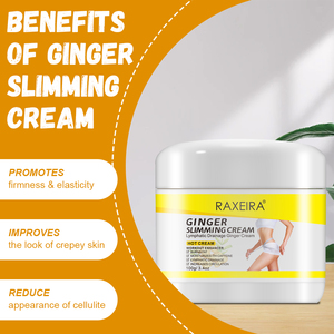<span class=keywords><strong>Crème</strong></span> Amincissante Anti-Cellulite au Gingembre 100g Marque Blanche Efficace pour le Corps Entier, les Jambes et la Taille – <span class=keywords><strong>Crème</strong></span> de Massage pour la Perte de Poids - Product Image 4