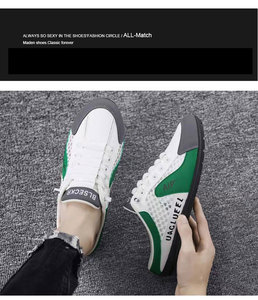 Scarpe Casual da uomo in Mesh traspirante Sneakers Casual Slip leggere da passeggio per esterni pantofole resistenti alla moda <span class=keywords><strong>facili</strong></span> da pulire - Product Image 6