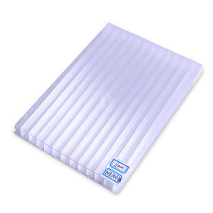 Пластиковый прозрачный поликарбонатный лист 8 мм, б/у панели для солнечных помещений на продажу - Product Image 6