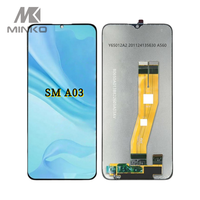 Écran LCD de remplacement de haute qualité pour Samsung A03, compatible avec l'assemblage numériseur tactile du téléphone portable, état inclus