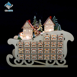 Charming Design Multi Color Christmas Decoration Wood <b>Lighting</b> Sale - Product Image 1