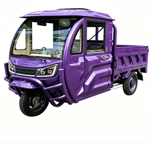 Tricycle de transport à carrosserie fermée avec deux portes, certification EEC COC, caisse de chargement de 1,5 m, capacité de charge de 500 kg, moteur de 1500 W - Product Image 6