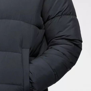 High Street Style Men <b>Puffer</b> <b>Jacket</b> Hooded Plain Color Long Sleeve Outdoor Warm Durable Winter <b>Puffer</b> <b>Jacket</b> For Mens - Product Image 4