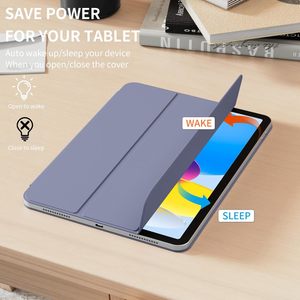 Funda de Cuero PU Ligera con Fijación Magnética y Soporte Tríptico Bidireccional para iPad 11 A16/10.ª Generación con Función de Activación/Suspensión Automática - Product Image 5