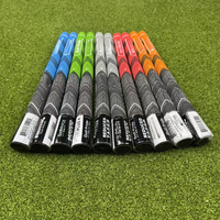 Poignée de golf en caoutchouc multi-composants antidérapante Double Touch, taille moyenne, multicolore, pièces de rechange professionnelles