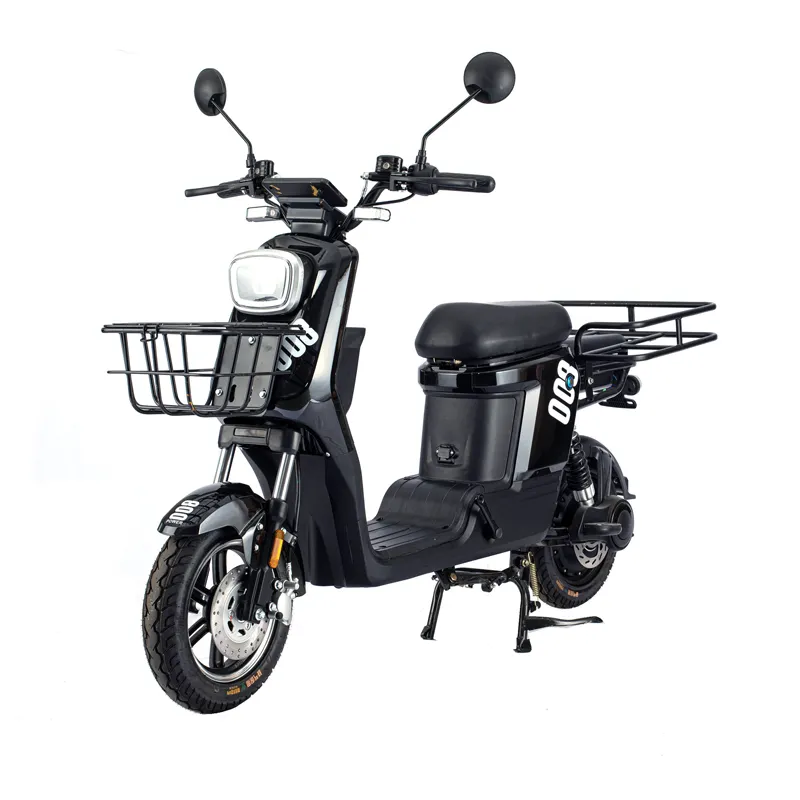 Yüksek güç 1000W, 60V elektrikli Scooter Ideal yetişkin elektrikli motosiklet hassas olarak üretilmiştir