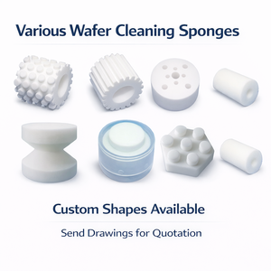 Rodillo de Esponja PVA para Limpieza, OEM, 32 mm de Diámetro, para Uso en Semiconductores - Product Image 6