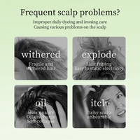 Shampooing pour la croissance des cheveux JiaYing, ensemble de soins capillaires de luxe, produits biologiques, sans sulfate, masque capillaire à la kératine et après-shampoing à la pomme