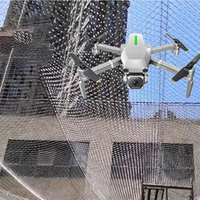 Filet anti-drone en nylon/PE/polyester pour drone, véhicule aérien sans pilote, filet de sécurité anti-drone