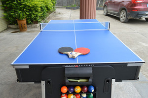 BC-18 2024 đơn giản sang trọng mới bàn bi-a trò chơi họp bàn ăn tối như một bàn bi-a 4 trong 1 bàn bi-a đa chức năng - Product Image 5