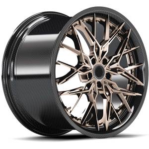 ล้อคาร์บอนไฟเบอร์ฟอร์จ 5x112 5x114.3 แบบกำหนดเอง สำหรับรถยนต์หรูรุ่นใหม่ - Product Image 4