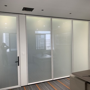 Cách âm văn phòng Tempered Glass phân vùng bức tường Workstation tách bức tường rõ ràng Glass văn phòng tách bức tường - Product Image 1