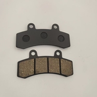 Kampas Rem Belakang Sepeda Motor Listrik Baru ZBY (Rem Cakram) Bebas Asbes 3% Serbuk Tembaga 86x43x7.6mm untuk Model Z-607 2500km