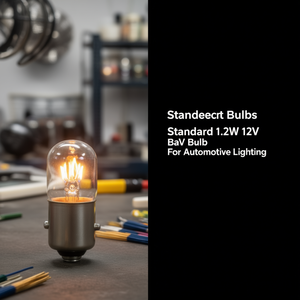 Lampadina a incandescenza standard 1.2W 12V Ba9s per illuminazione automobilistica - Product Image 3
