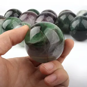 200mm Crystal Ball Healing Purple Labradorite Crystal Sphere 40mm Round Natural Clear Holder Magic Crystal Sphere Ball