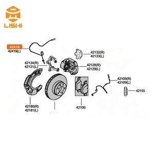 Capteur de vitesse de roue <span class=keywords><strong>ABS</strong></span> d'essieu avant droit pour Li <span class=keywords><strong>Auto</strong></span> L8 2022- Li <span class=keywords><strong>Auto</strong></span> L9 2022- X01-35060038 - Product Image 5