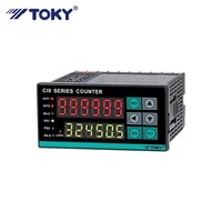Compteur numérique intelligent à impulsions haute vitesse industriel avec affichage LED à 6 chiffres et mémoire de données de 10 ans