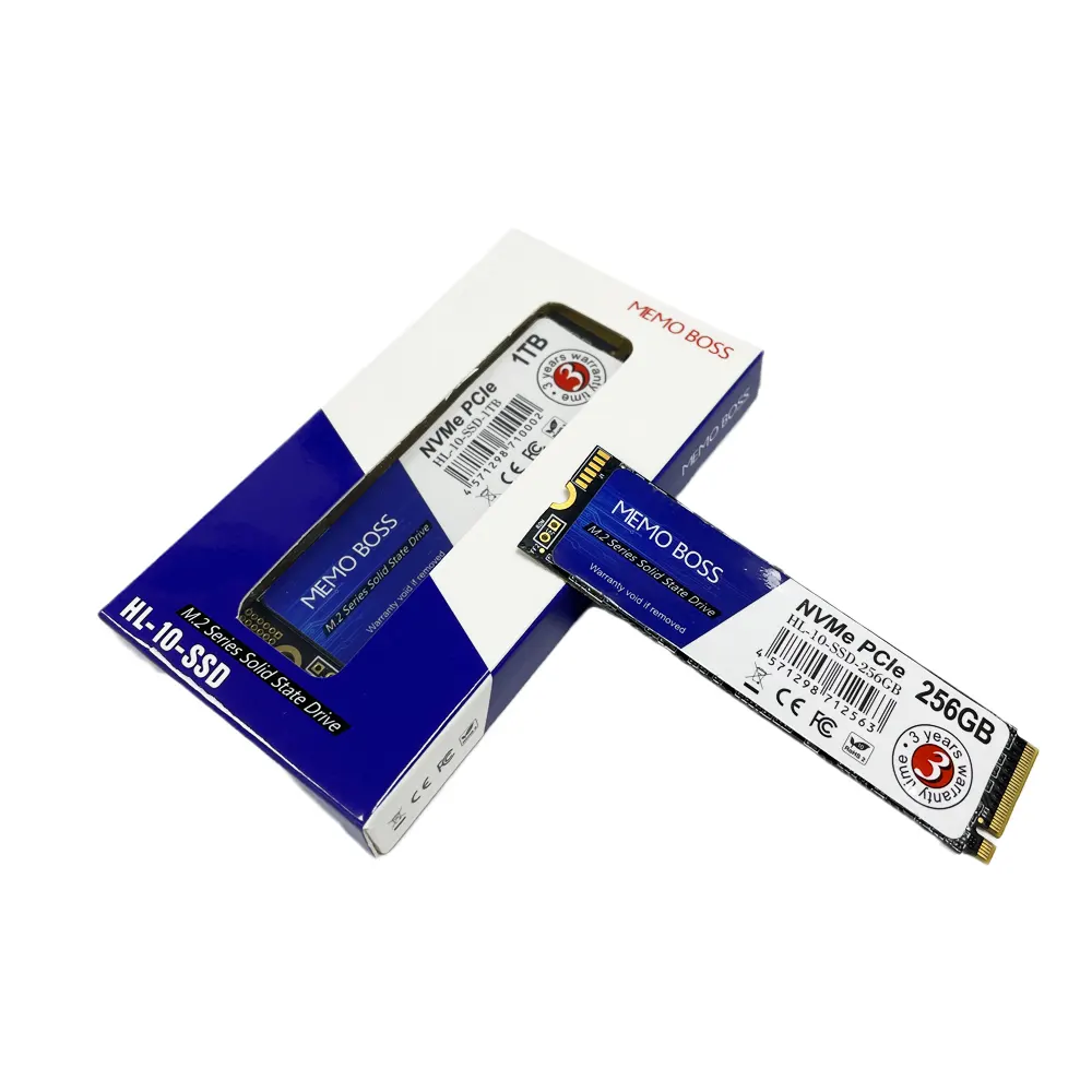MEMOBOSS-disco duro interno de lectura y escritura, Memoria SSD de 128GB, 256GB, 512GB, 1TB, 2TB, M2 pulgadas, nvme