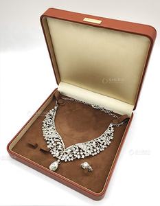 Shero Factory PU Leather Jewelry Box Packaging Custom <b>Jewellery</b> Boxes With Logo - Product Image 5