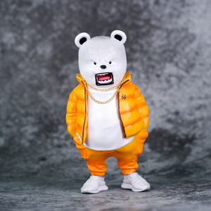 Lindo 15cm PVC Bepo Bear Anime Figura Modelo Stand-On Desk Decor; Colección <span class=keywords><strong>de</strong></span> figuras <span class=keywords><strong>de</strong></span> acción <span class=keywords><strong>de</strong></span> una pieza - Product Image 3