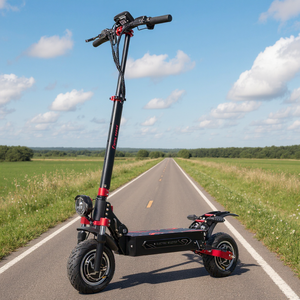 US STOCK Q7PRO max 52V 3200W 28AH Fat Tire 43MPH Speed Electric Scooter NFC Card Start Double Motor Foldable Electric Scooter - Product Image 1