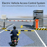 Contrôleur d'accès RFID UHF 6C longue portée pour véhicules, équipement de gestion d'accès pour portail de stationnement de motos électriques