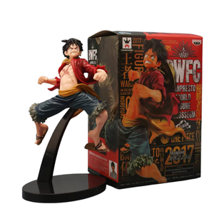 <span class=keywords><strong>Anime</strong></span> giapponese giocattoli in scatola ornare regali artigianato <span class=keywords><strong>personaggi</strong></span> dei cartoni animati punzonatura stile Luffy Action Figure - Product Image 1