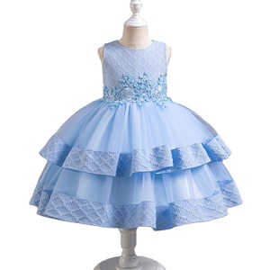 Yokids制造商制造商幼儿图案儿童冬装婴儿秋季婚礼<span class=keywords><strong>wer</strong></span>生日礼服女孩派对礼服 - Product Image 2