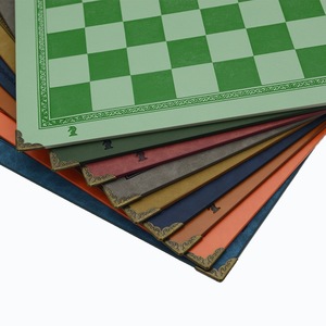 Grand jeu d'échecs d'extérieur, plateau en cuir, jeu de société de luxe haut de gamme, 9 couleurs, cadeau de collection chilien, jeu de backgammon, jeu de go - Product Image 6